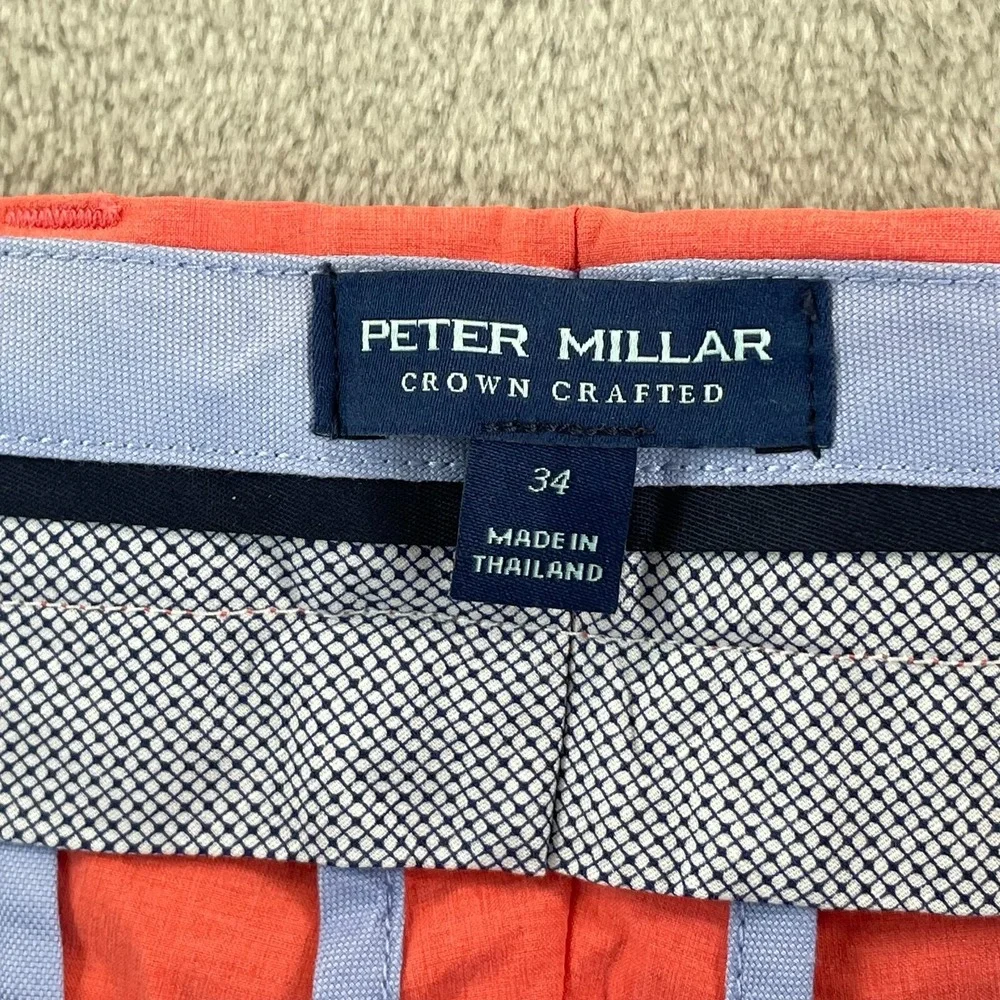 Peter Millar Surge Performance‎ Shorts Men 34 Silly Tailored Fit Crown NWT $125